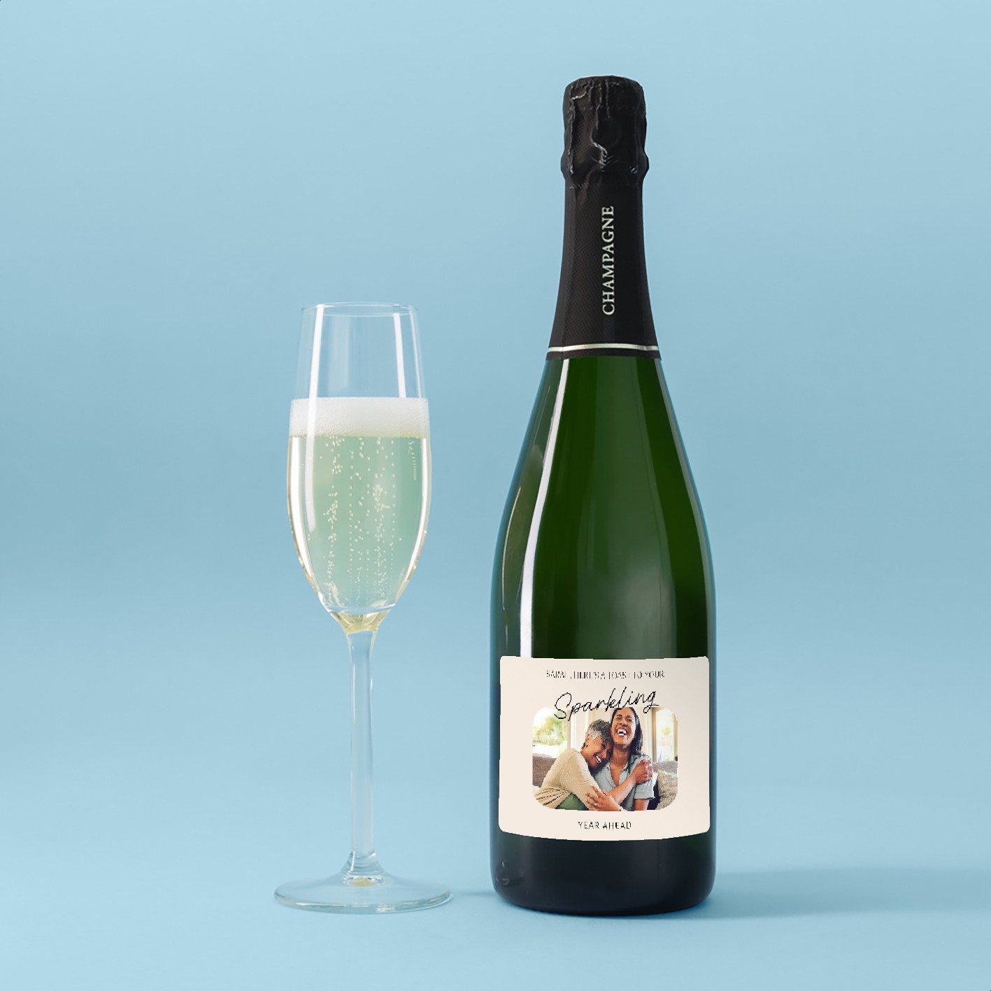 Virgin Wines Personalised Happy Birthday Champagne 75Cl