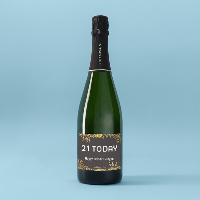 Personalised Birthday Milestone Champagne 75cl