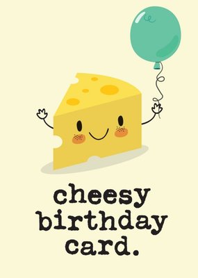 Mrs Best cheesy birthday card