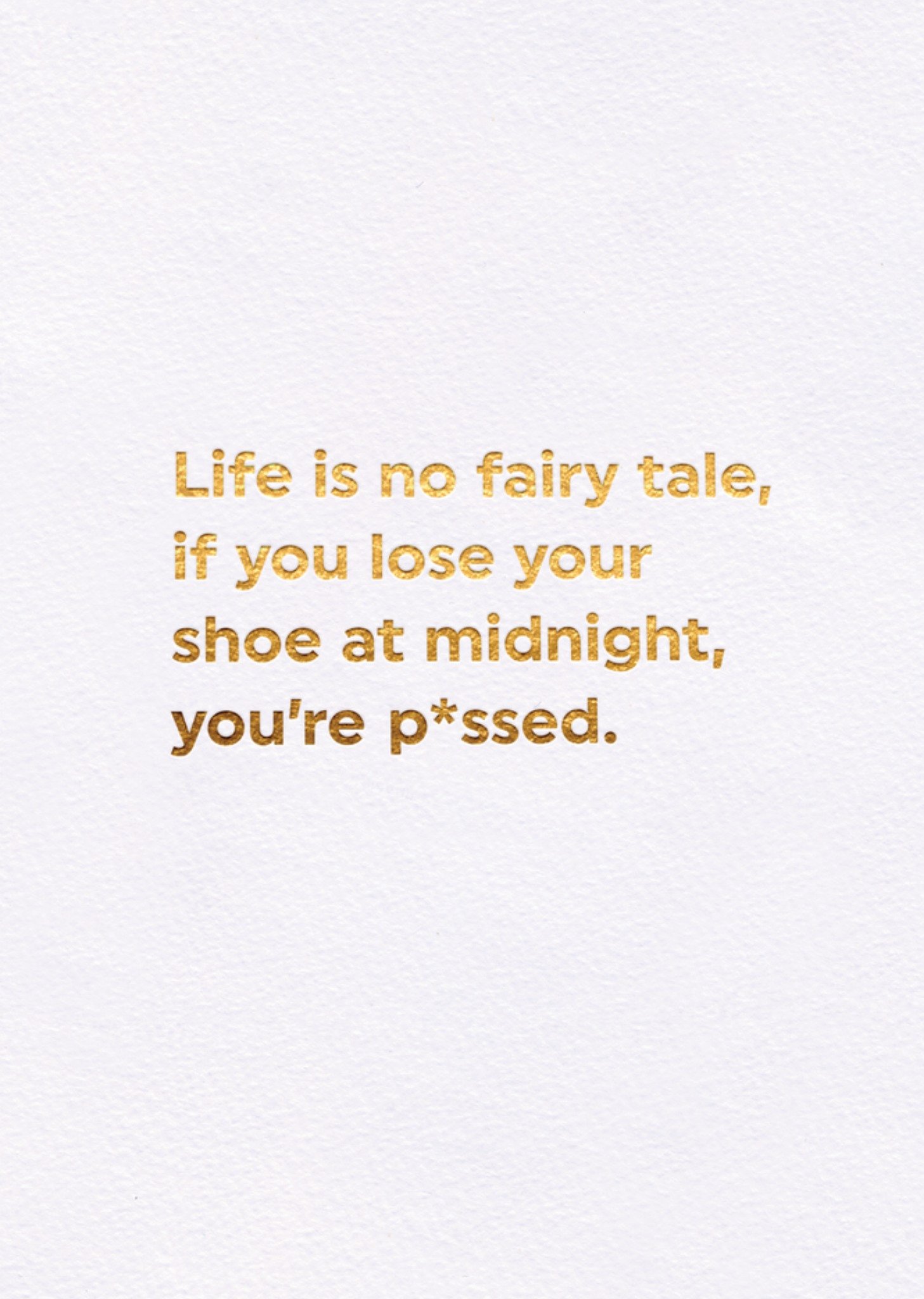Brainbox Candy Life Is No Fairy Tale Card