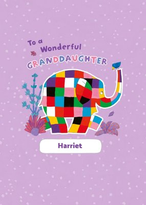 Danilo Cute Elmer Wonderful Granddaughter Birthday Card