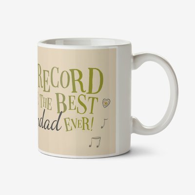 For The Record You're The Best Photo Upload Mug