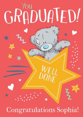 Tatty Teddy You Graduated Well Done Card.