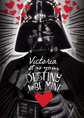 Star Wars Valentine's Card - Darth Vader