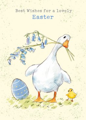 Best Wishes For A Lovely Easter Card