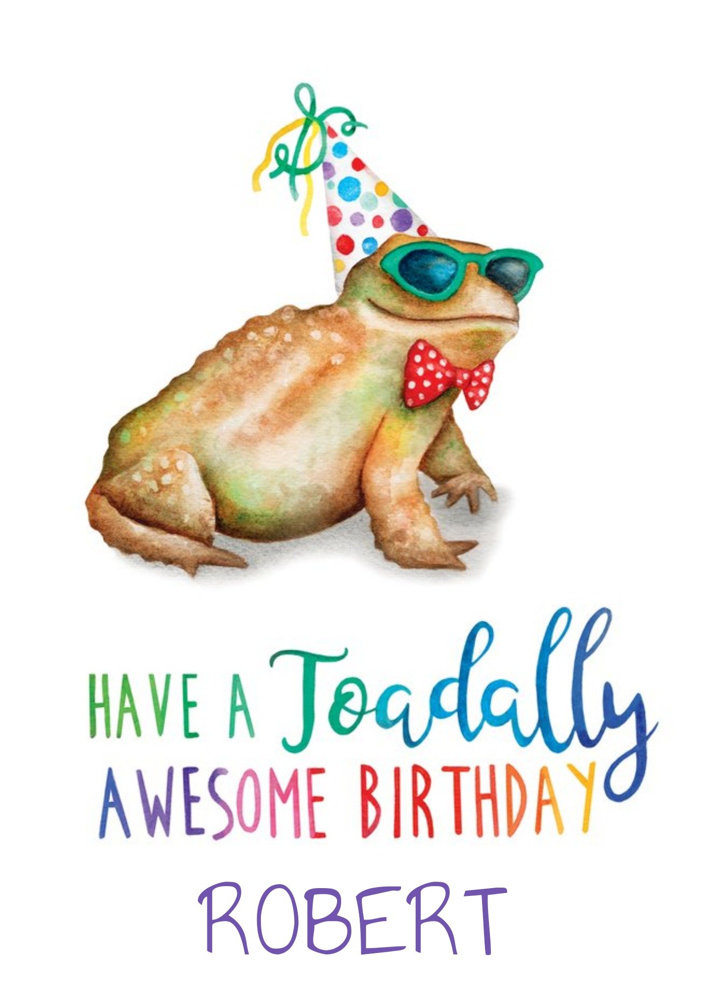 Moonpig Citrus Bunn Funny Pun Animal Personalised Happy Birthday Card