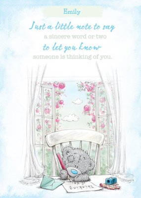 Tatty Teddy Card -Thinking Of You