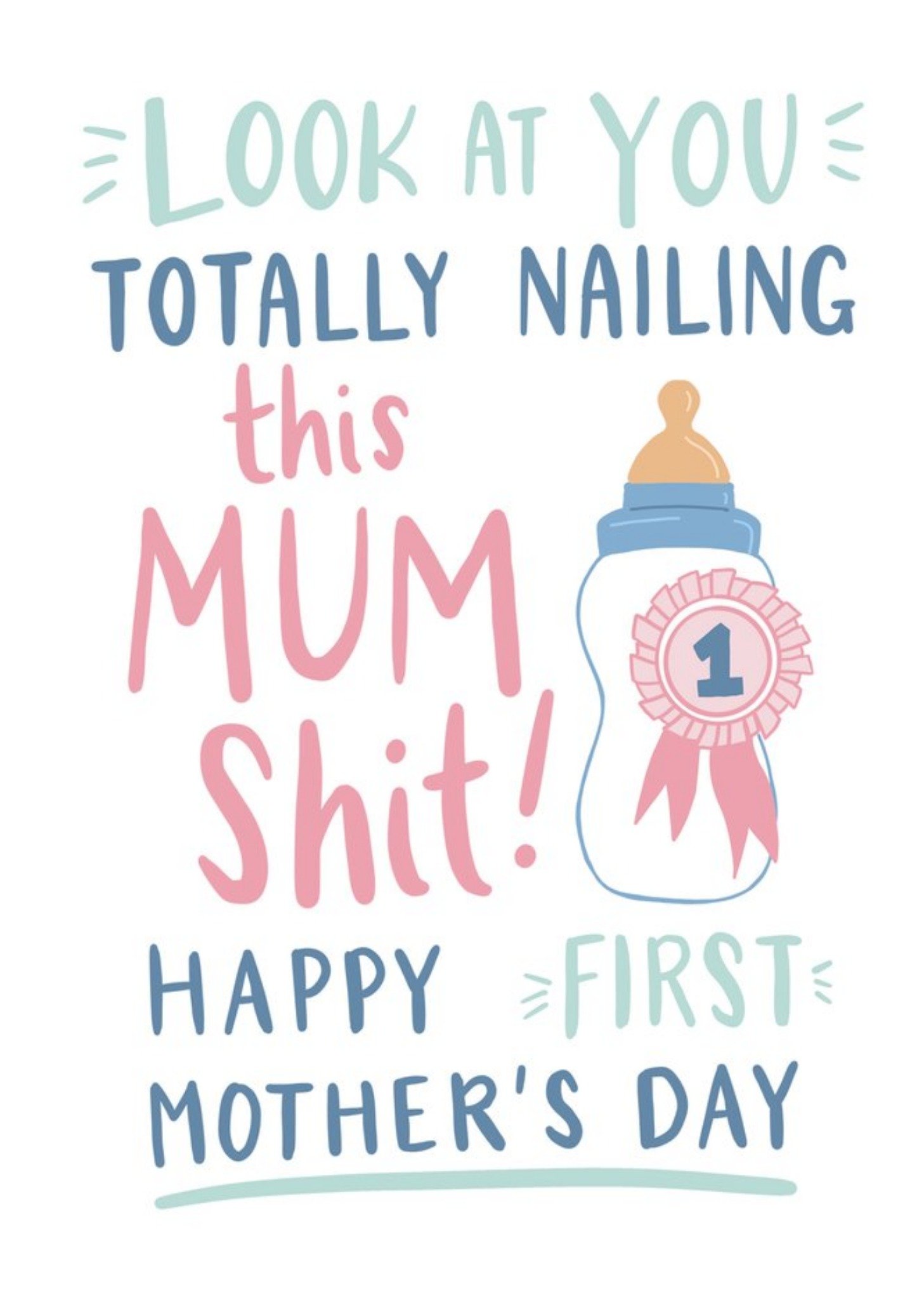 Moonpig Totally Nailing This Mum S**t First Mother's Day Card