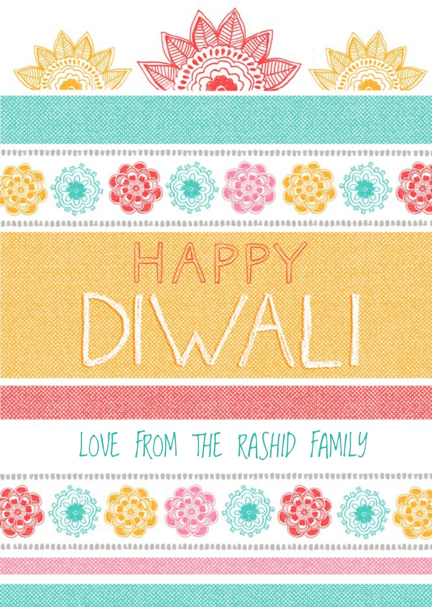 Moonpig Personalised Diwali Card