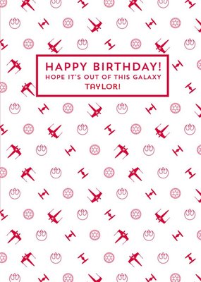 Birthday card - Star Wars