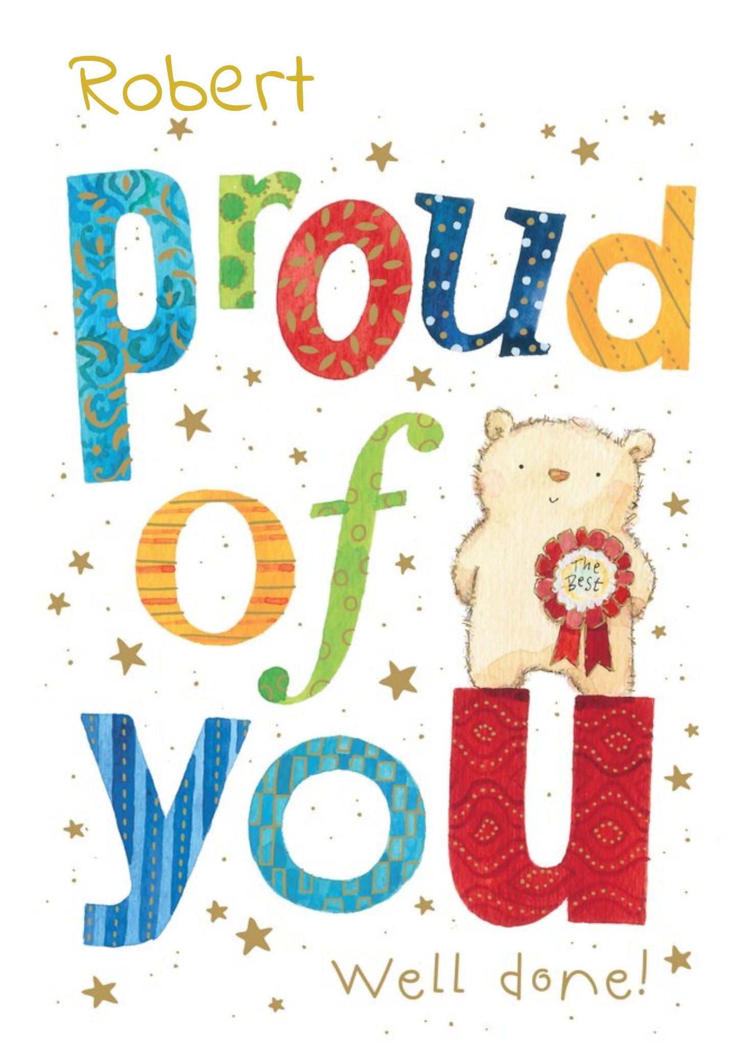 Ling Design Personalised Well Done Card