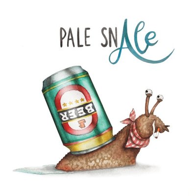 Ale Pale Snail Card