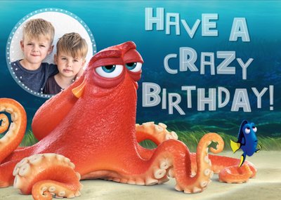 Photo Birthday Card - Finding Dory Birthday Card