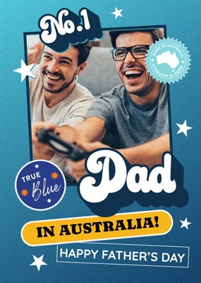 Studio Sundae Block Party Photo Upload Father's Day Australia Card