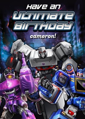 Transformers Have An Ultimate Birthday Card