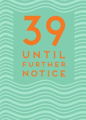 Paperlink 39 Until Further Notice Card