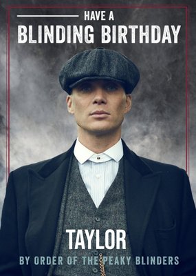 Peaky Blinders Have a Blinding Birthday Personalised Card