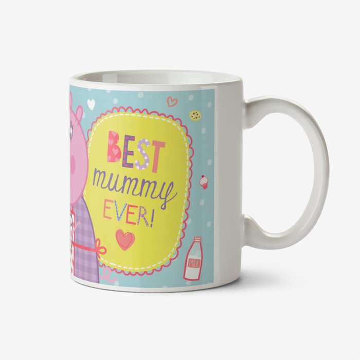 Peppa Pig Best Mummy Ever Photo Upload Mug