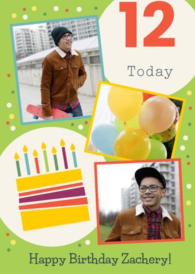 Photo Upload Birthday Card