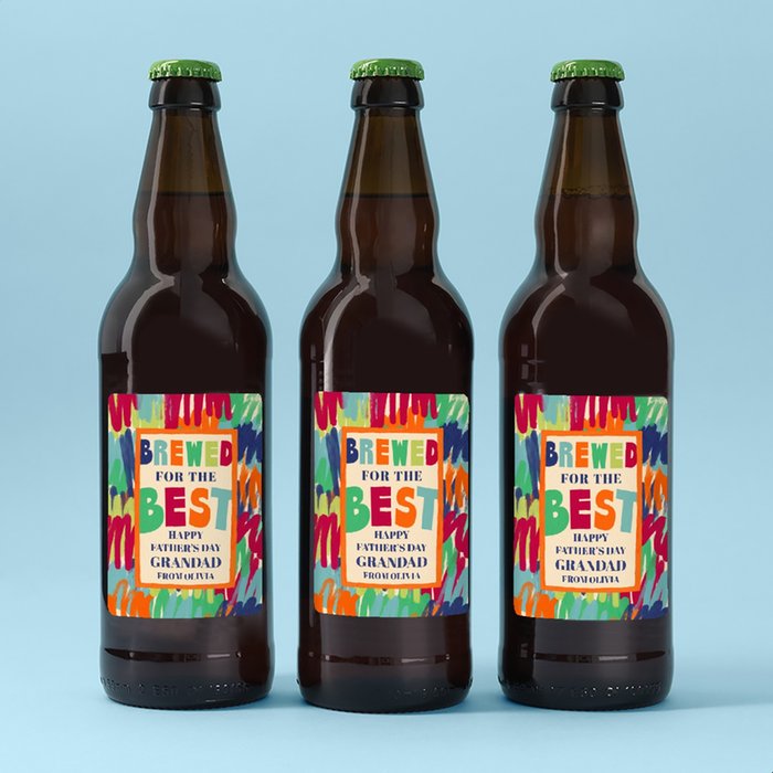 Brewed For The Best Grandad Lager Trio 3 x 500ml