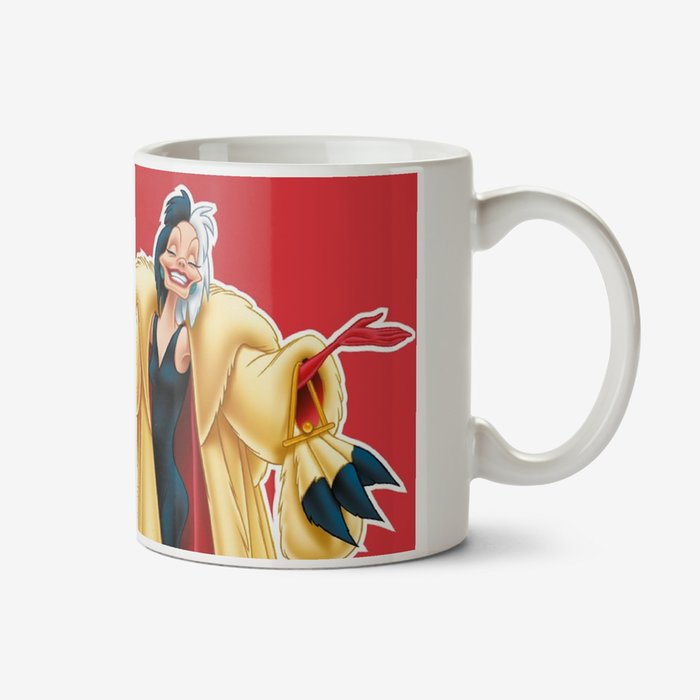 Disney Funny Cruella Without Coffee I'm Miserable Darling Mug