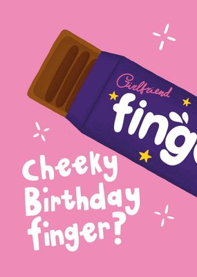 Scribbler Cheeky Birthday Finger Card