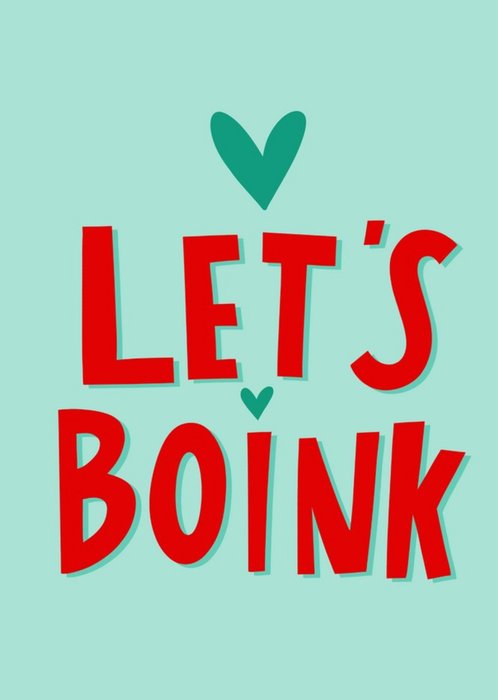 Let's Boink Card