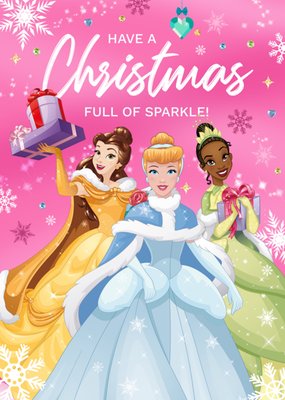 Disney Princess Christmas Card