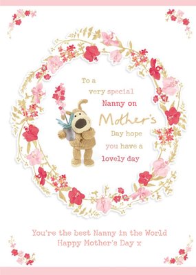 Cute Boofle Very Special Nanny Mother's Day Card