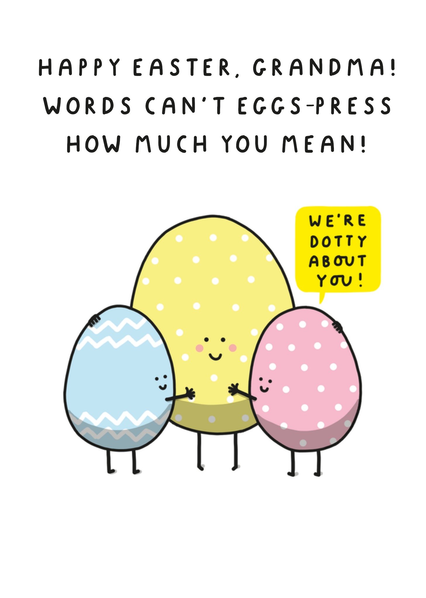 Moonpig Happy Easter Card