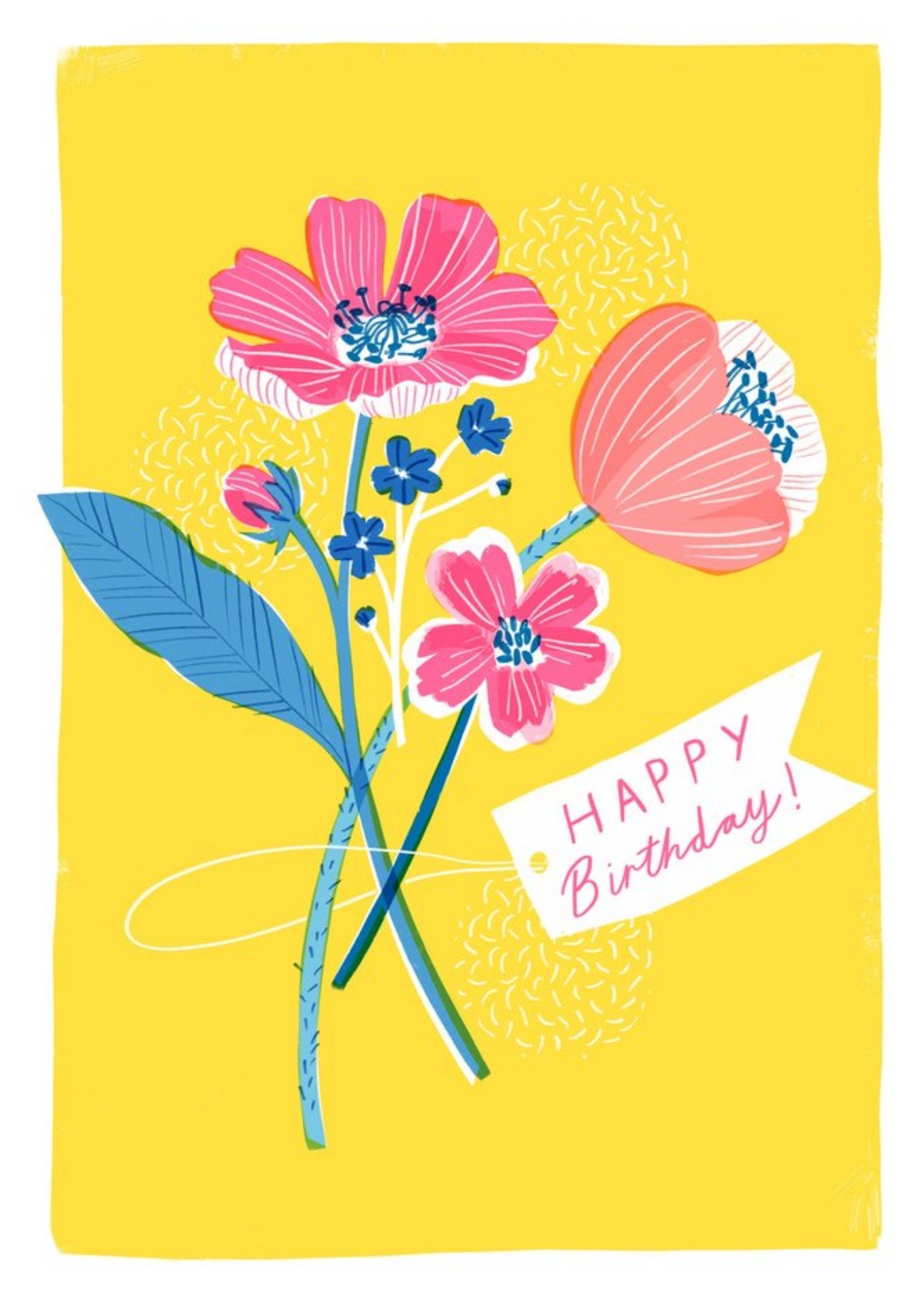 Moonpig Cute Illustrated Happy Birthday Card