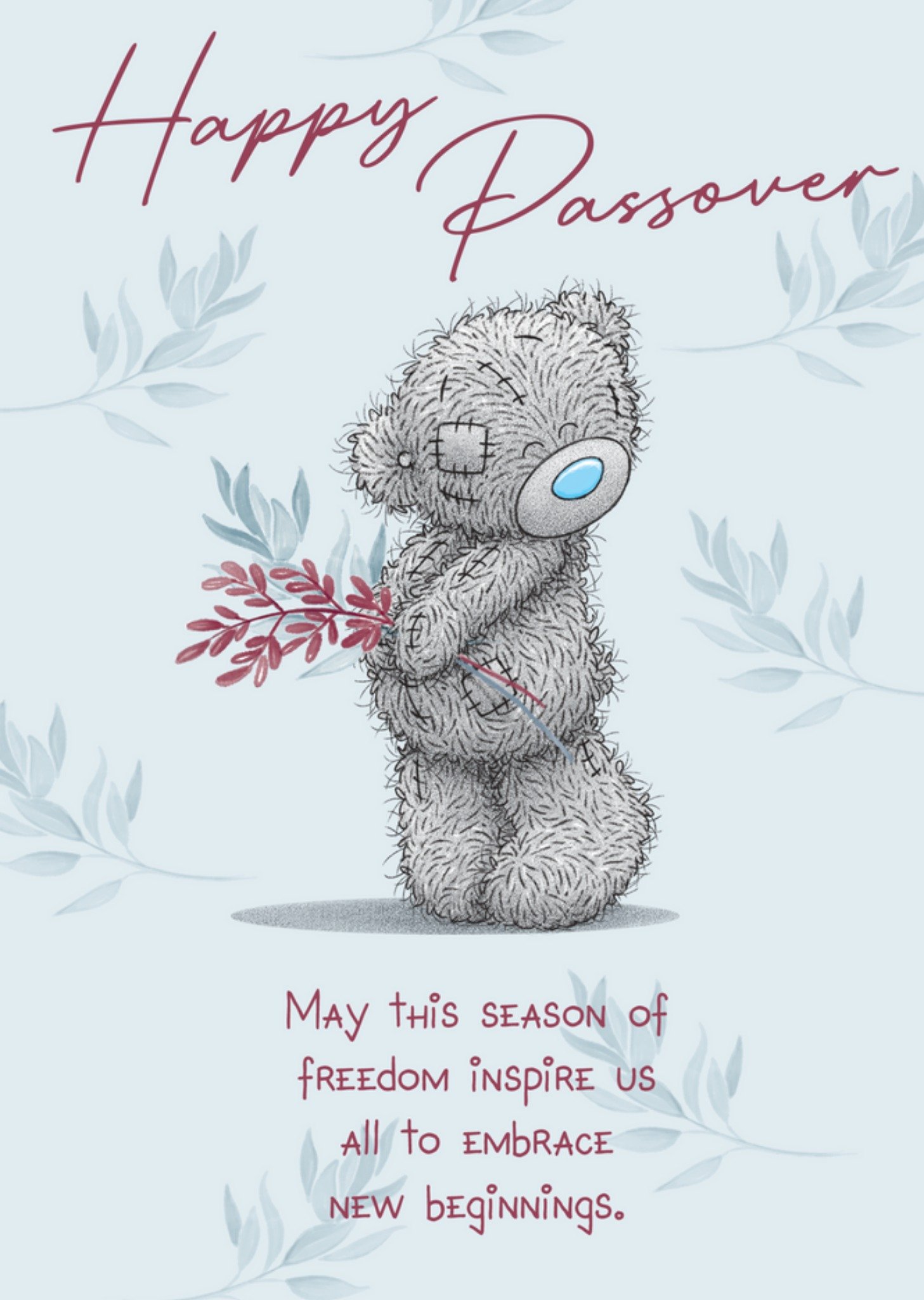 Me To You Tatty Teddy Happy Passover Card Ecard