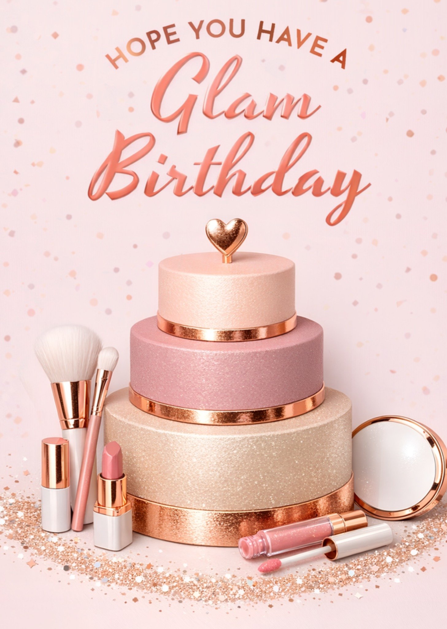 Moonpig Hope You Have A Glam Birthday Card