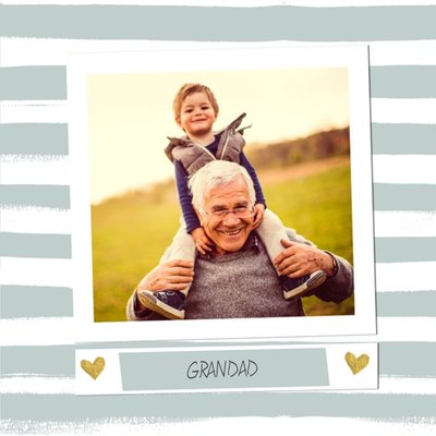 Grandad photo upload card