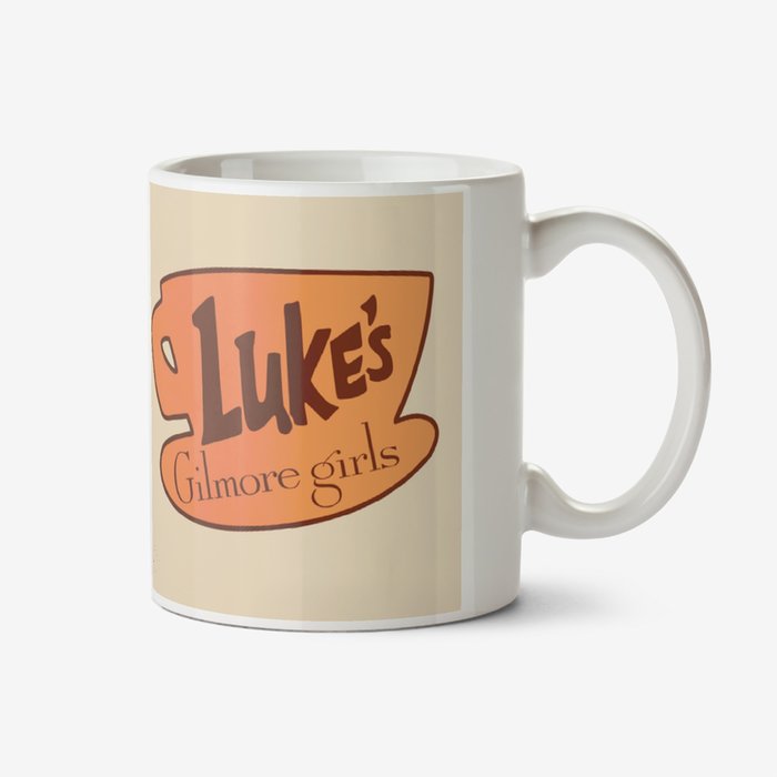 Gilmore Girls Luke's Diner Logo Mug By Warner Bros