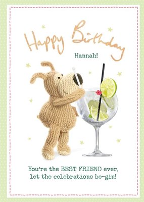 Cute Boofle To The Best Friend Ever Birthday Card