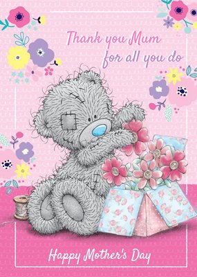 Mother's Day Card Tatty Teddy Thank You Mum for All You Do