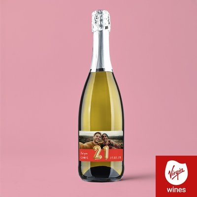 Personalised 21st Prosecco 75cl