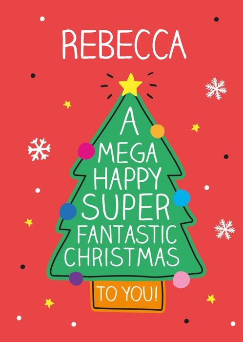 Happy Jackson Mega Super Christmas Card