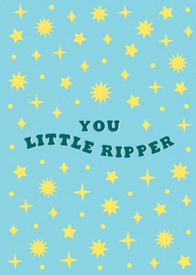 You Little Ripper Cute funny Illustrated Card