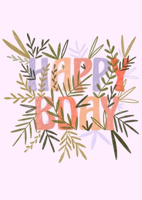 Chloe Turner Happy Bday Floral Card