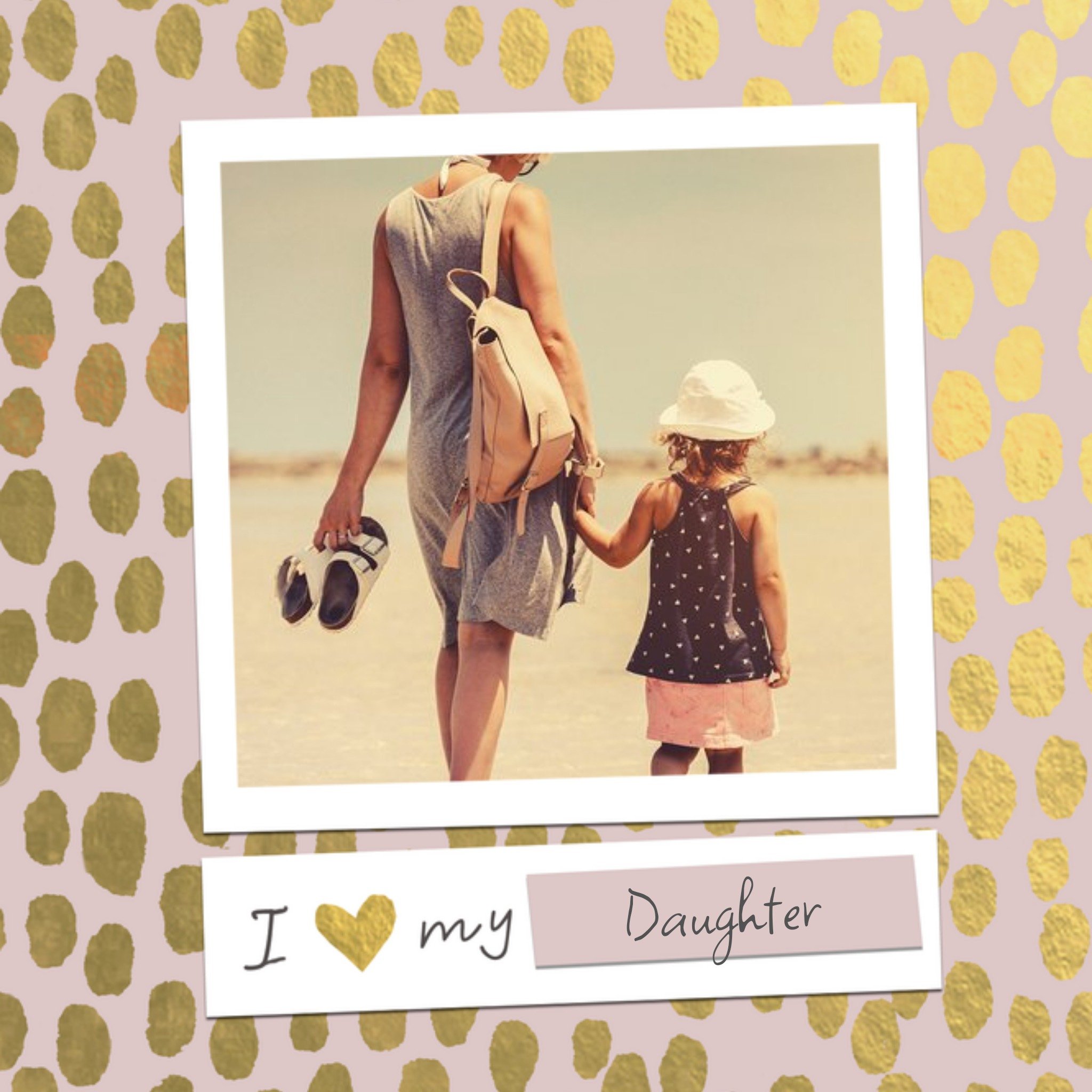 Moonpig Happy Birthday Card - Photo Upload - Daughter