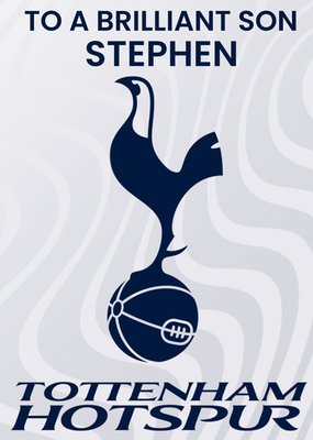 Tottenham Hotspur FC Birthday Card