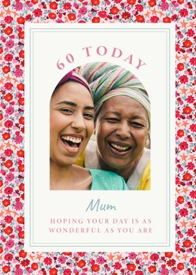 Cath Kidston 60 Today Photo Upload Birthday Card