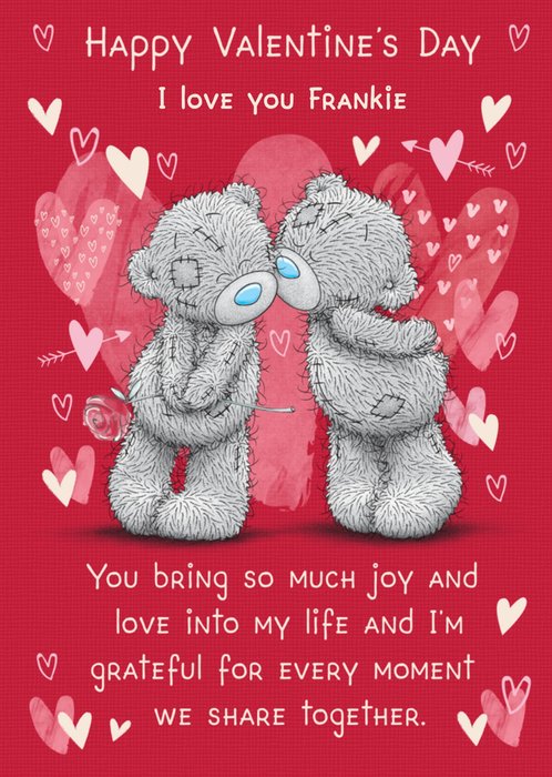 Tatty Teddy Valentine's Day Card