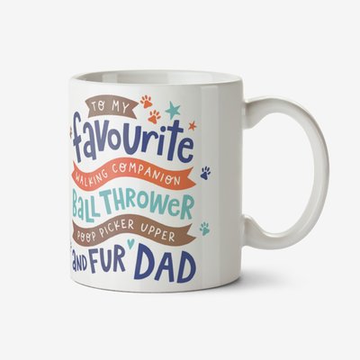 Fur Dad Photo Upload Mug