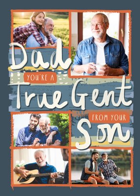 A True Gent Photo Upload Father’s Day Card