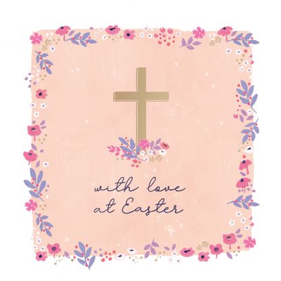 Hotchpotch With Love At Easter Handpainted Easter Card