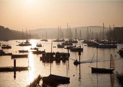 Photo of Sunrise Sail Boats Card