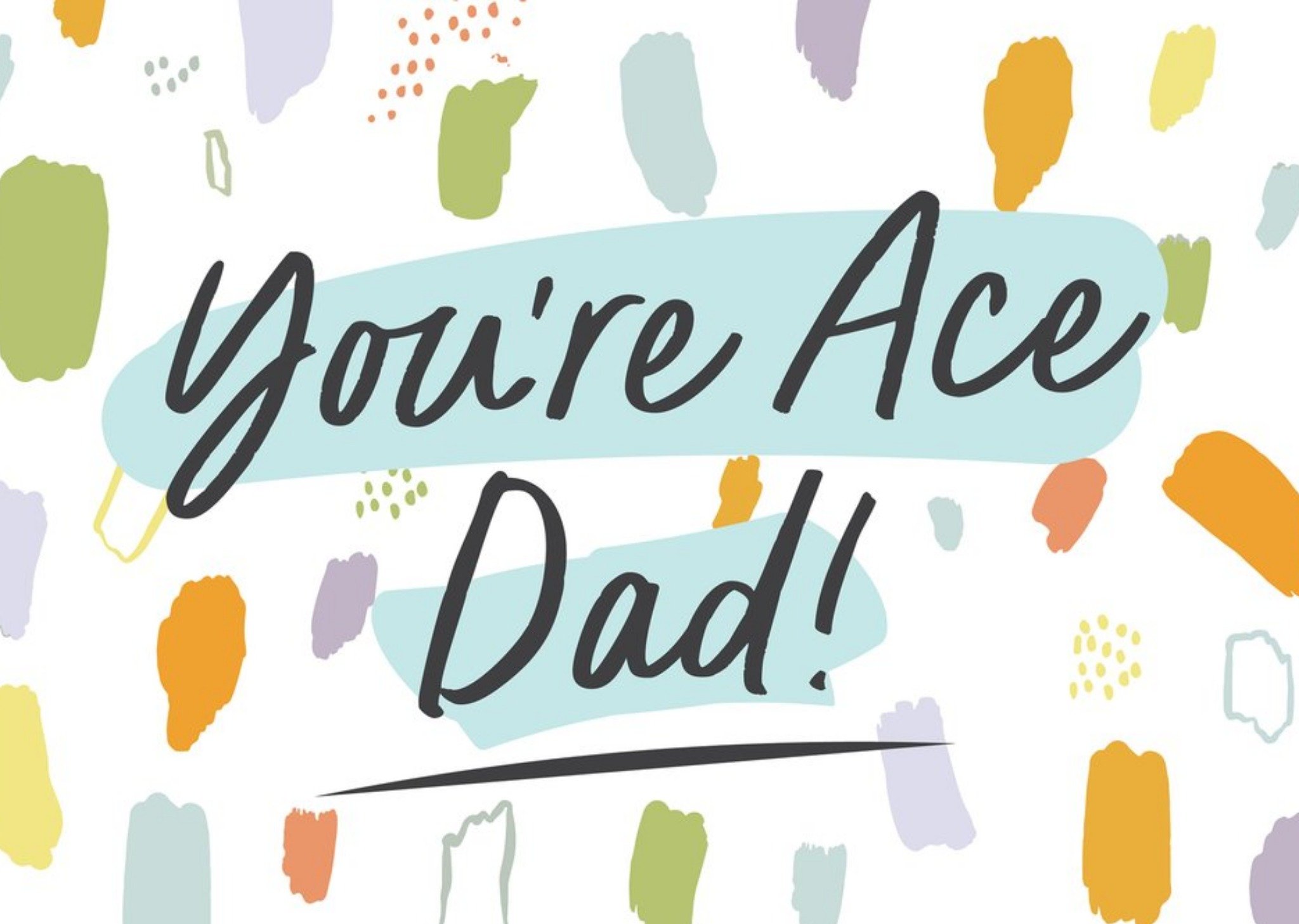 Moonpig Christie Williams Colourful Father's Day Card